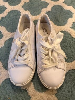 Polo by Ralph Lauren White Kids Sneakers